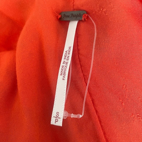 Free People Red Floral Dress - Picture 7 of 8